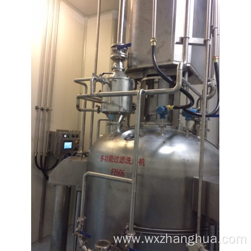 New Multifunctional Equipment Agitated Nutsche Filter Dryer